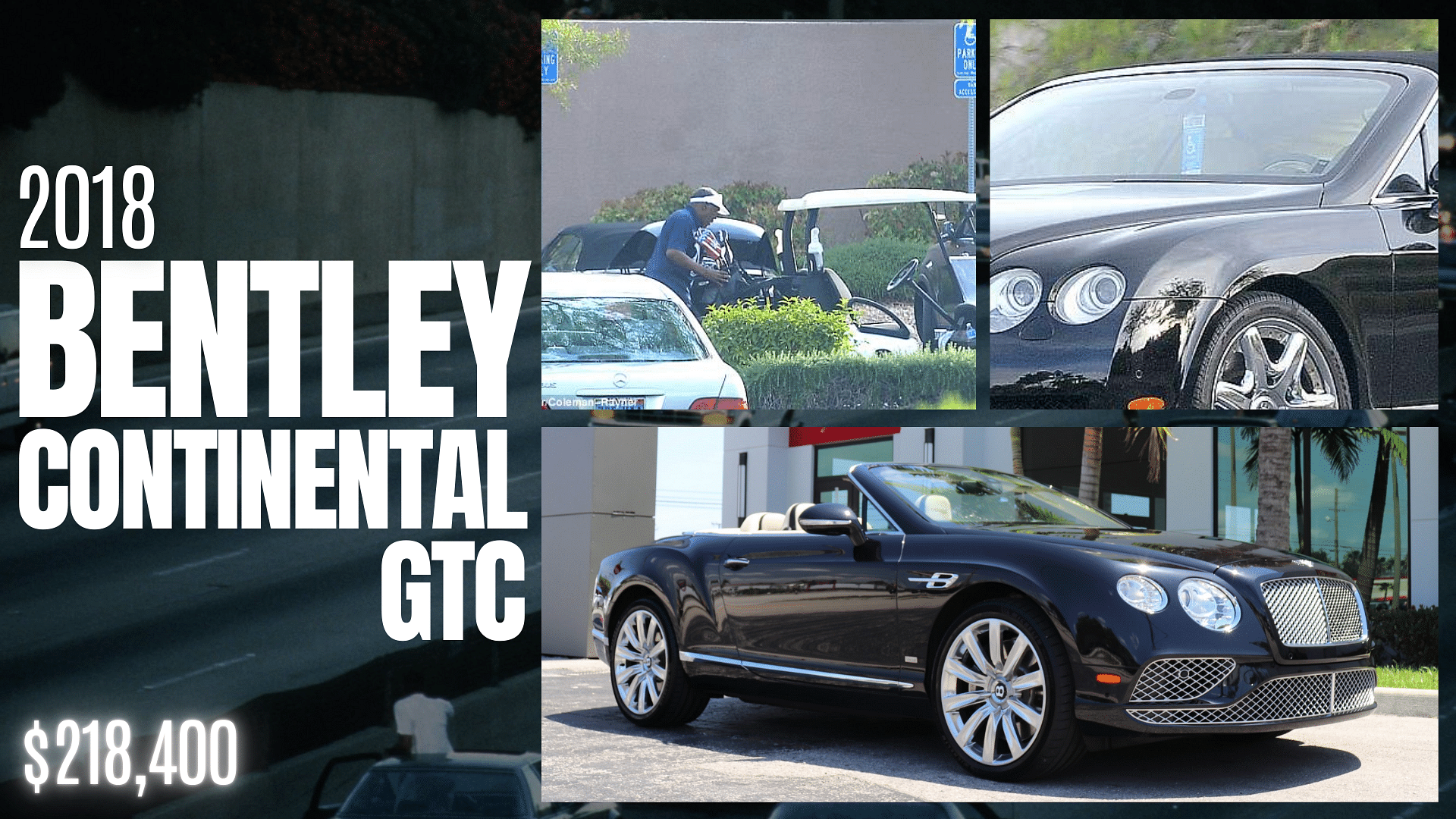 O.J. Simpson's 2018 Bentley Continental GT Convertible