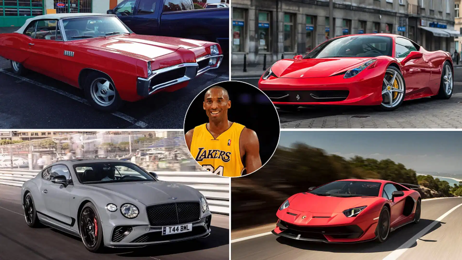 Here’s ‘Black Mamba’ Kobe Bryant’s Car Collection