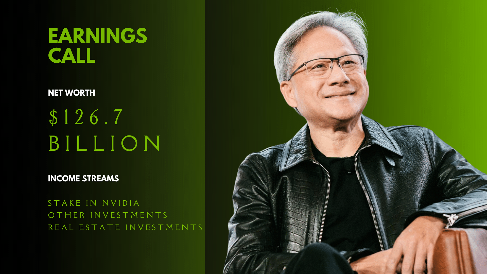 Jensen Huang’s Net worth