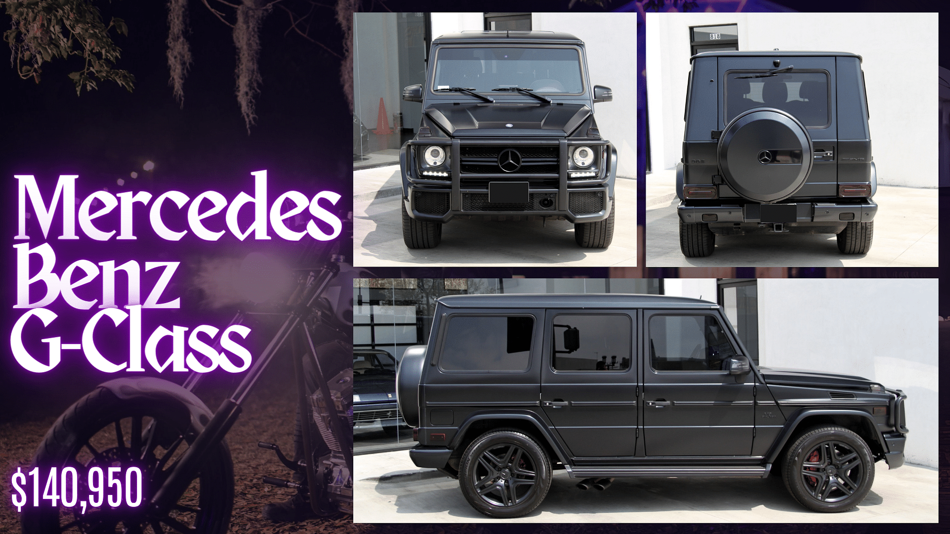 The Undertaker's Mercedes-Benz G-Class