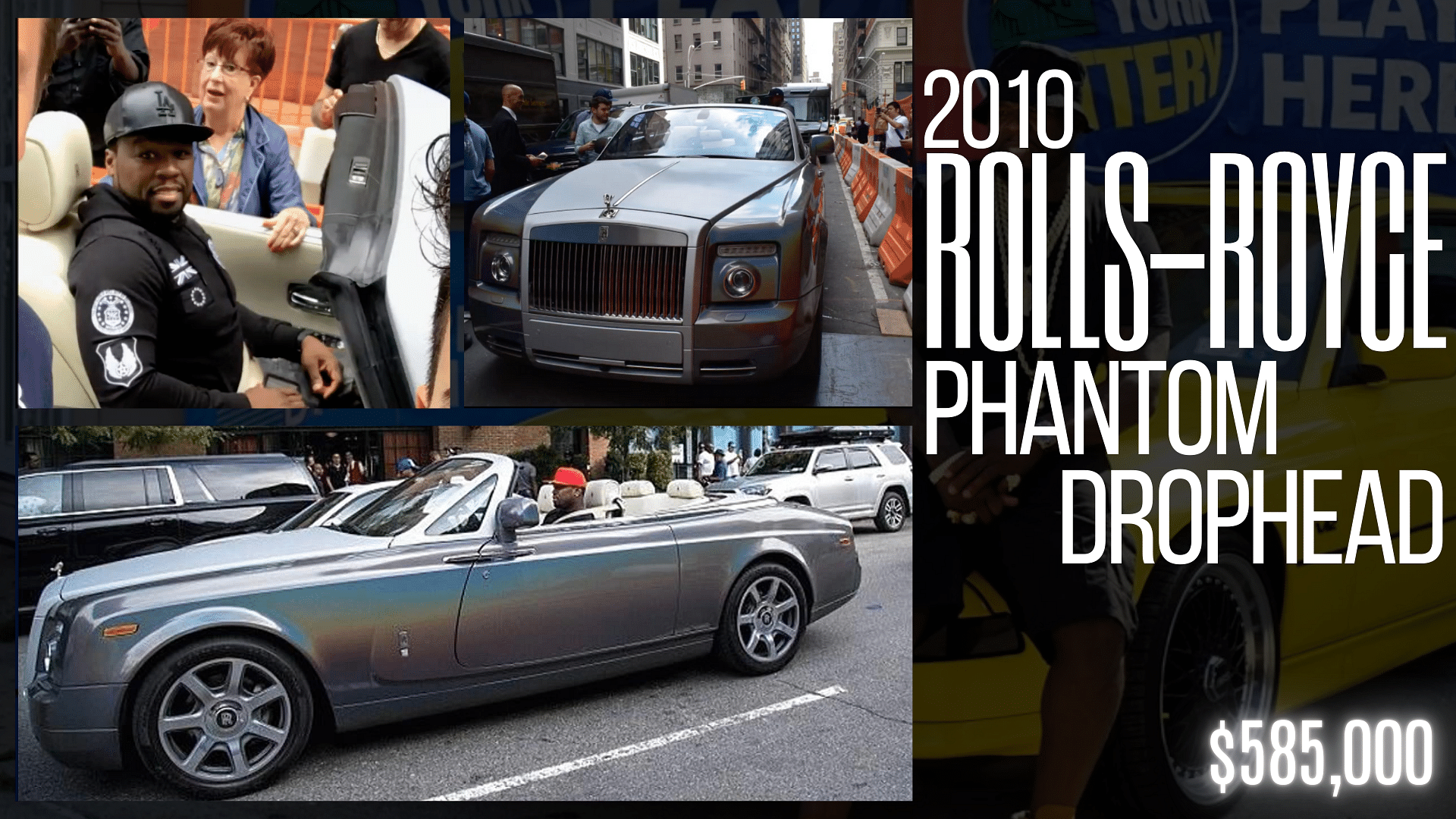 50 Cent's 2010 Rolls-Royce Phantom Drophead Convertible