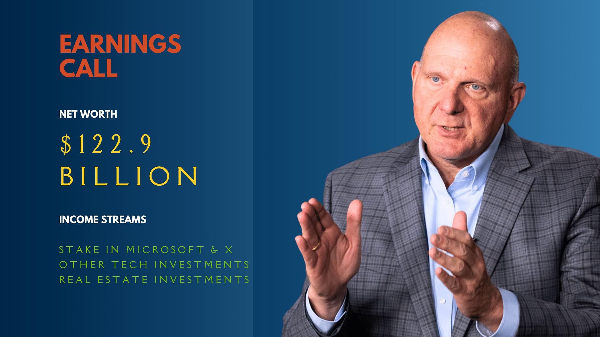 Steve Ballmer’s Net Worth