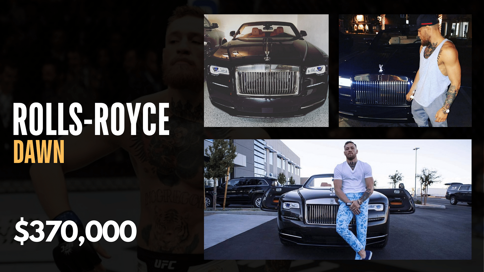 Conor McGregor’s Rolls-Royce Dawn