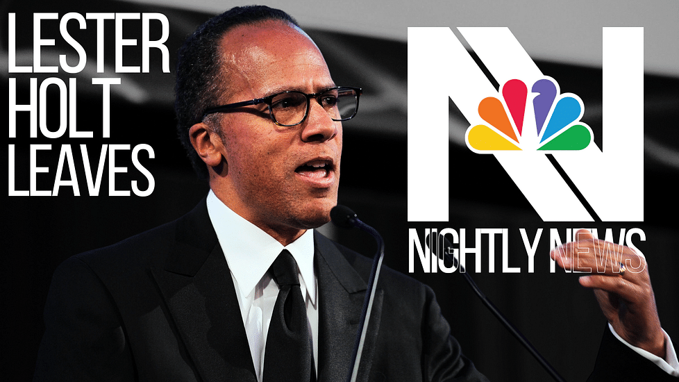 Lester Holt To Leave NBC Nightly News, Shifts To Dateline NBC