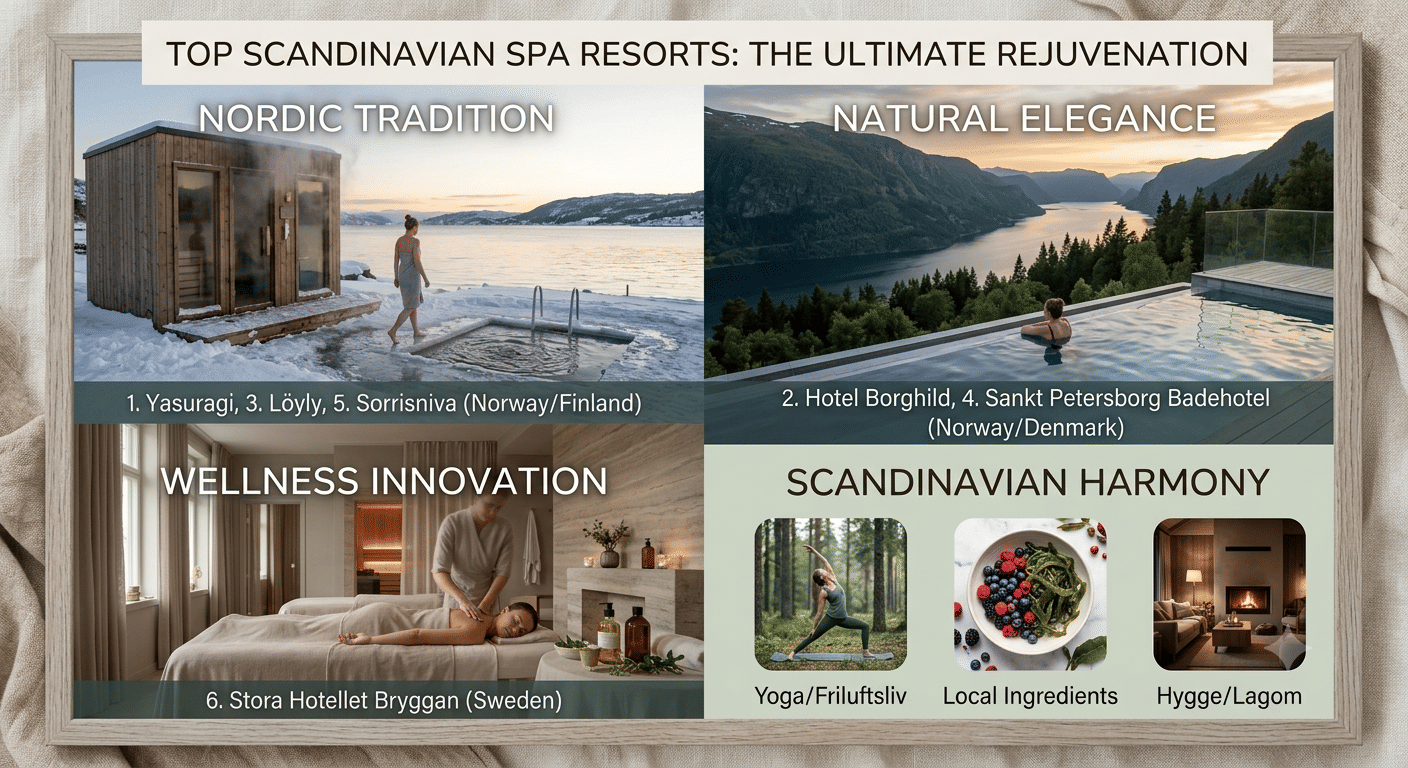 Top Scandinavian Spa Resorts for Ultimate Wellness