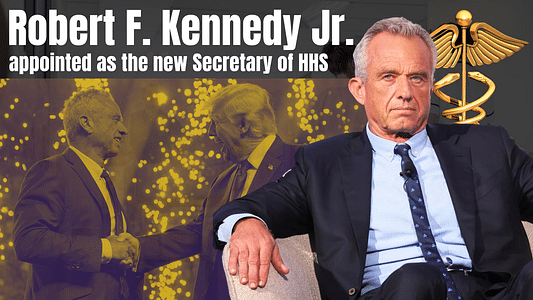 Trump Picks RFK Jr. To Be The Head Of  Health And Human Service Department