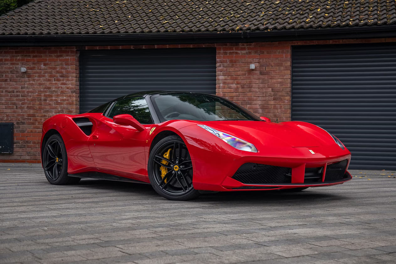 Johnny Depp's 2017 Ferrari 488 Spider