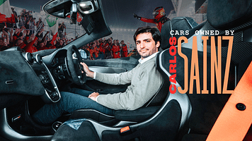 Ferrari F1 Driver Carlos Sainz Has A “Gifted” Car Collection