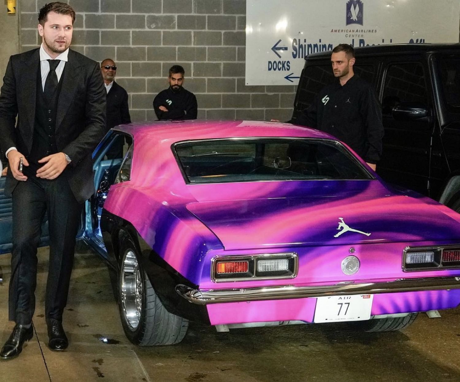 Luka Doncic's Pink & Purple 1968 Chevrolet Camaro