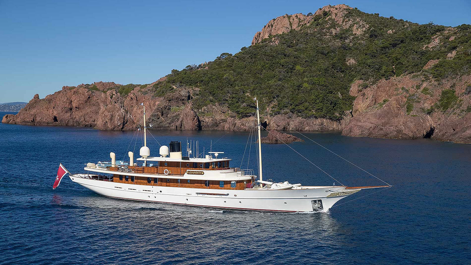 Johnny Depp's Amphitrite Yacht