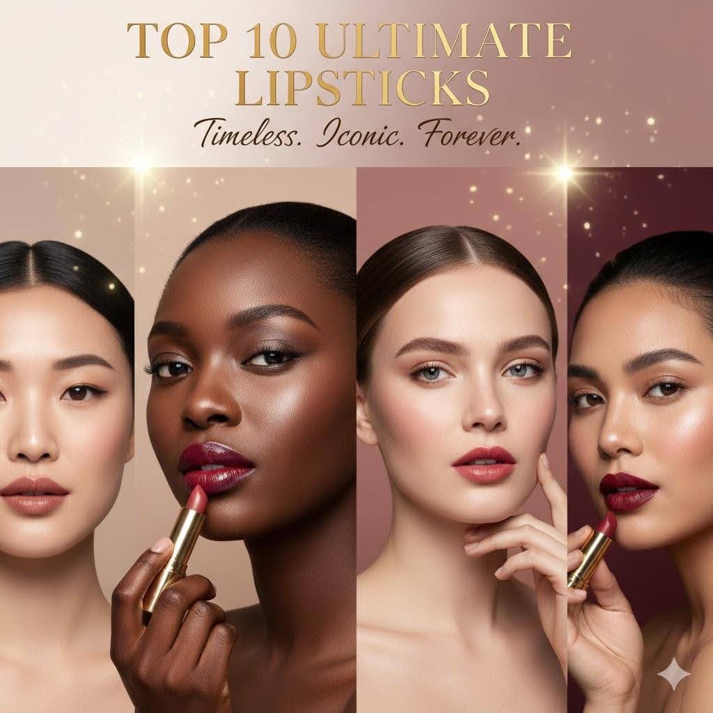Top 10 Ultimate Lipsticks That Never Go Out of Style
