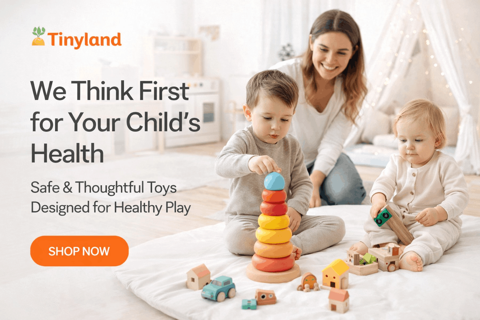 We Think First for Your Child’s Health: Safe, Smart & Thoughtful Choices by Tinyland