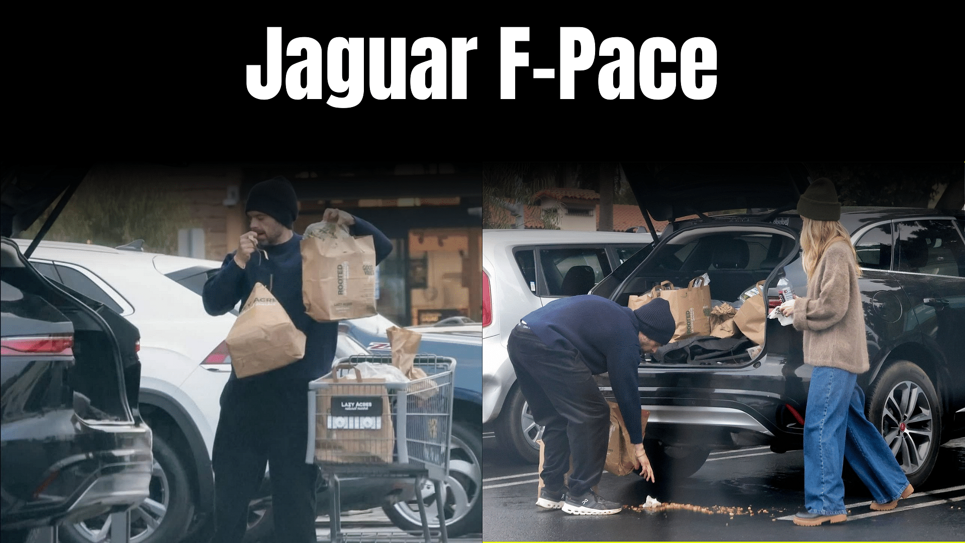 Sebastian Stan's Jaguar F-Pace