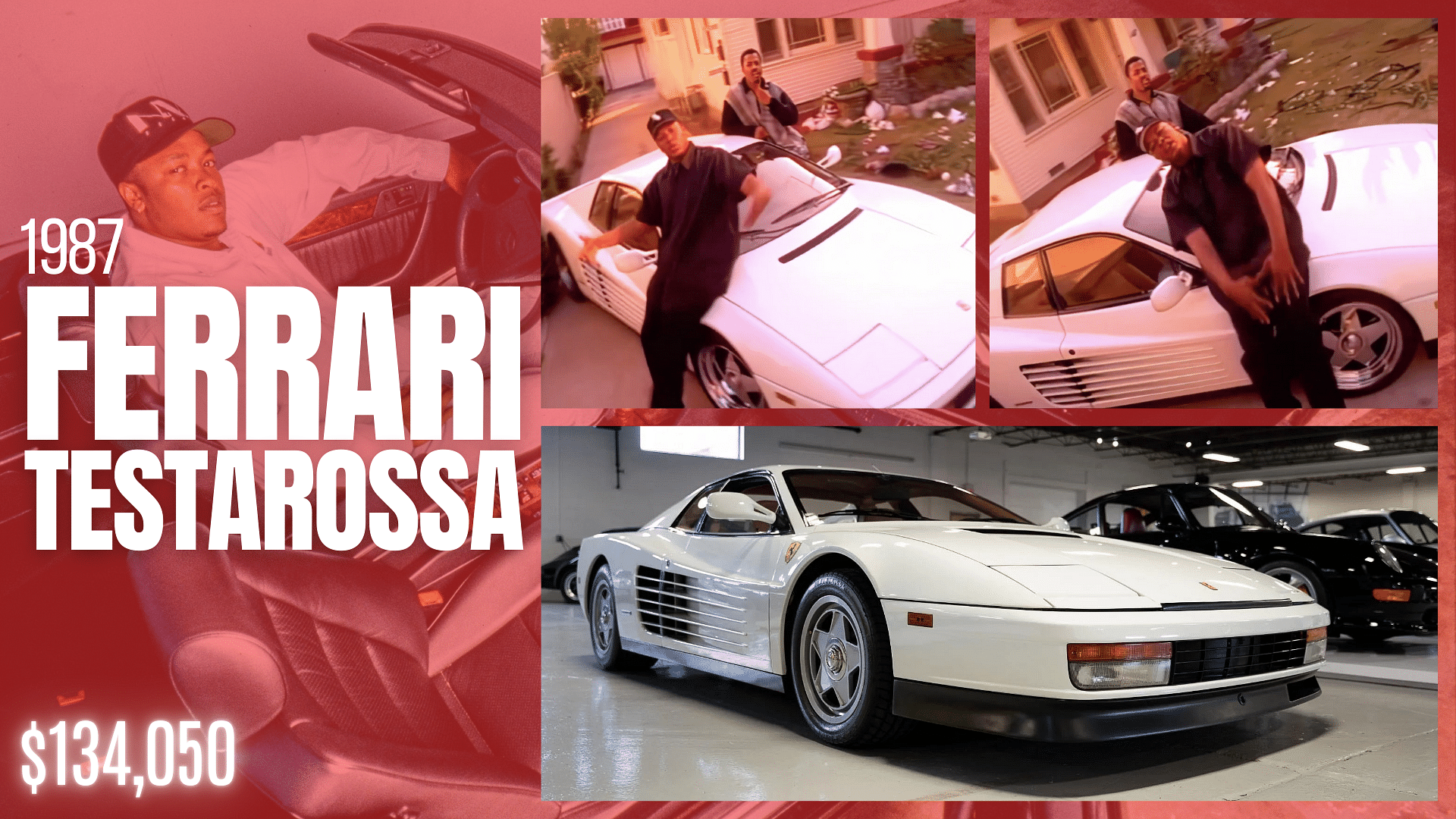 Dr. Dre's 1987 Ferrari Testarossa