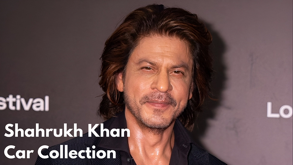 King Khan A.K.A. Shah Rukh Khan’s Fabulous Car Collection