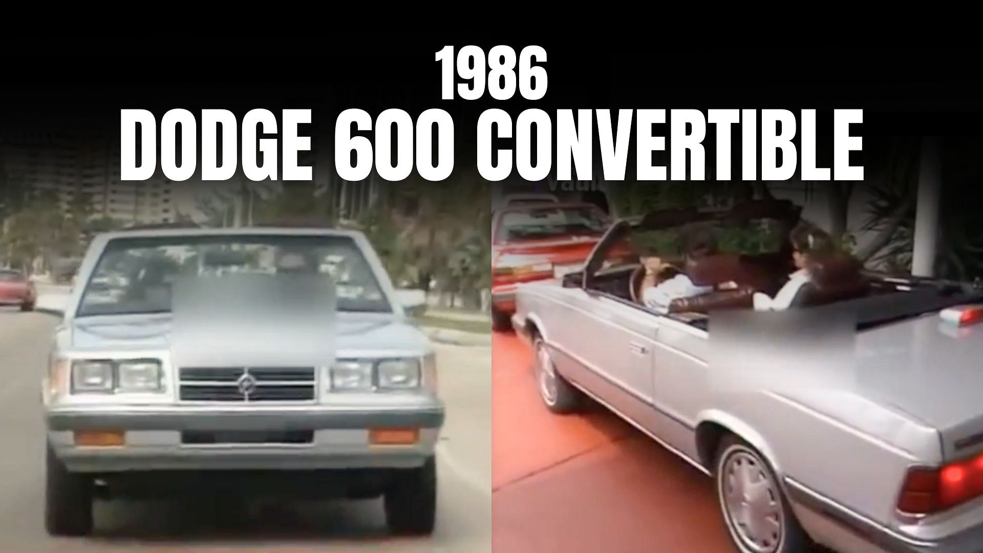 1986 Dodge 600 Convertible