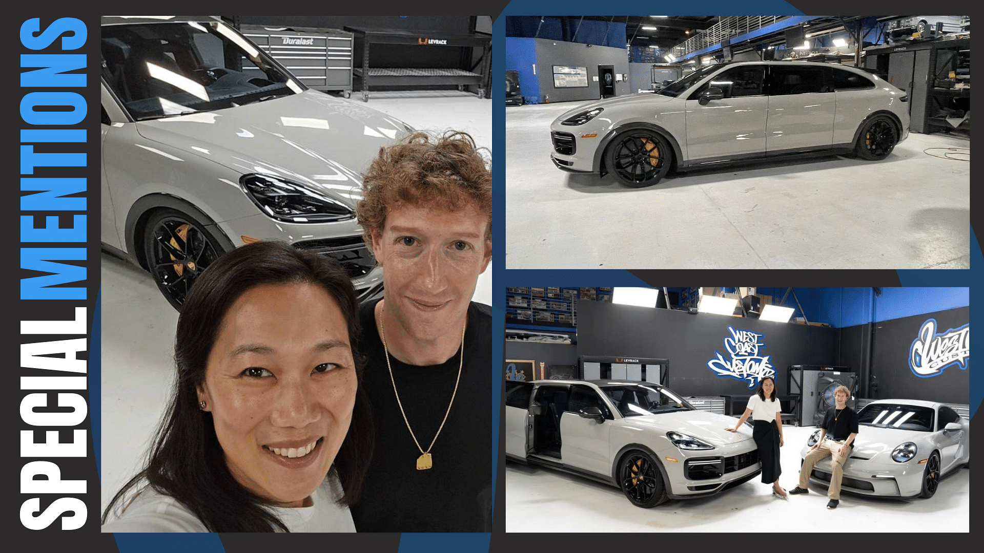 Mark Zuckerberg's Custom Porsche Cayenne