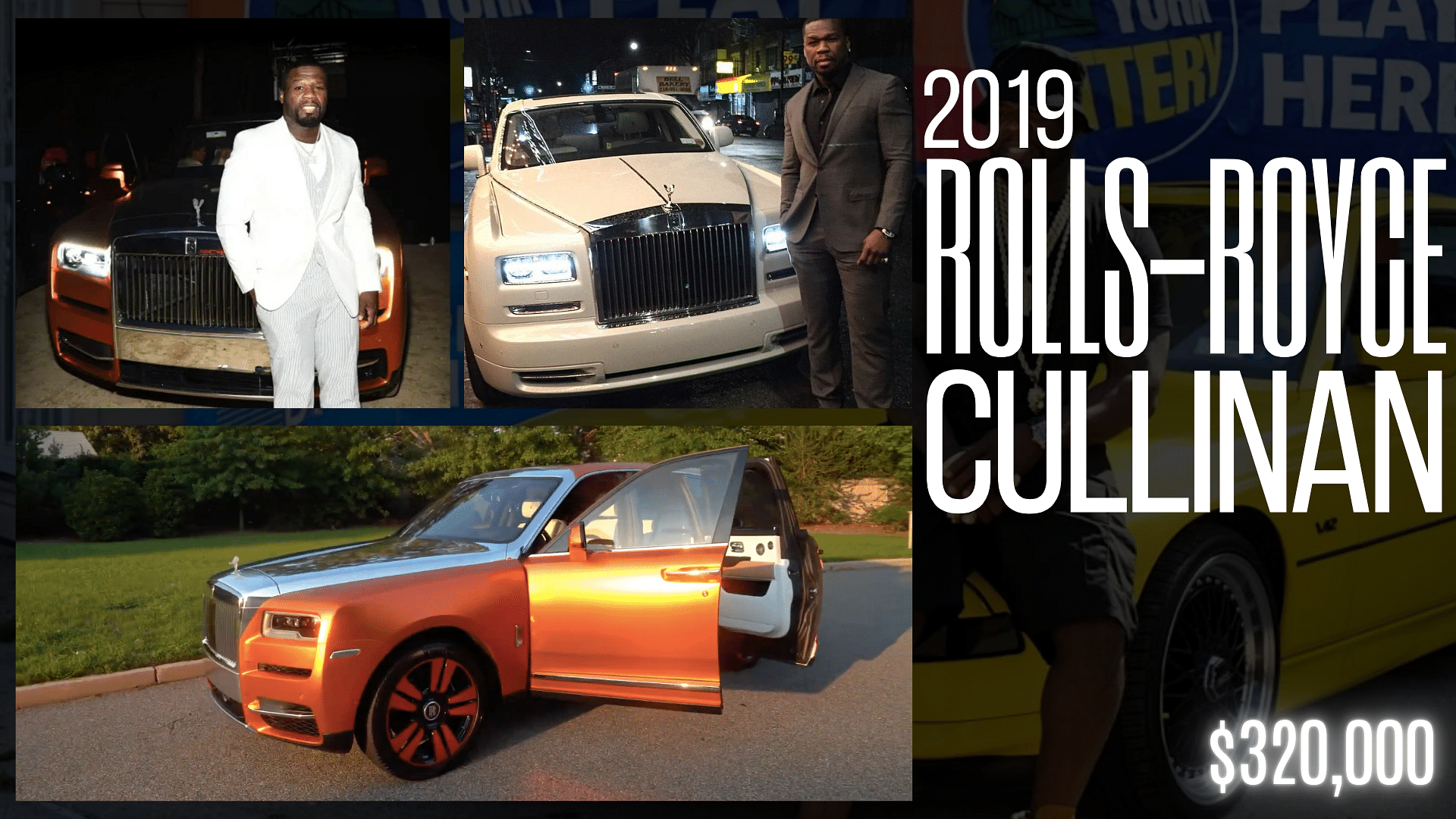 50 Cent's 2019 Rolls-Royce Cullinan