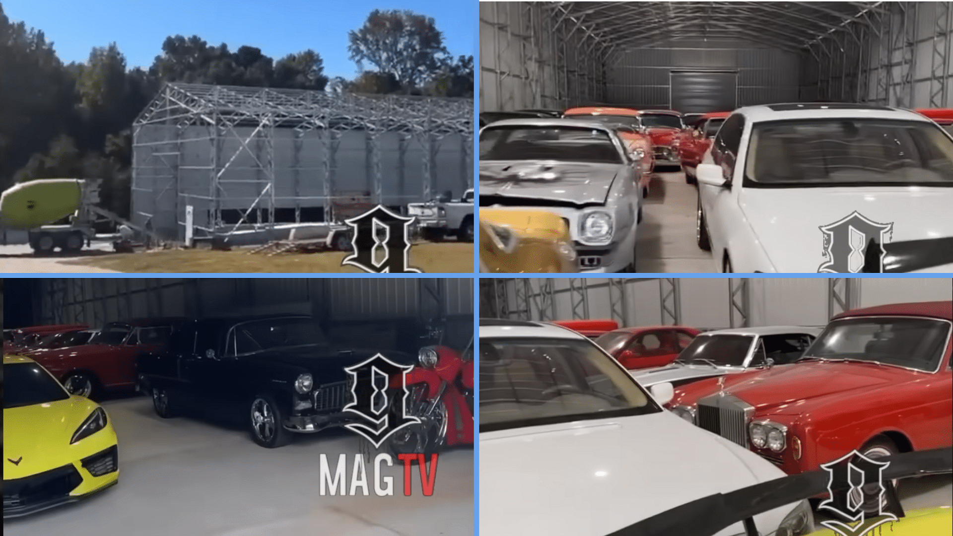 Rick Ross' New Car Warehouse: Calls Out Floyd Mayweather Over His Car Collection