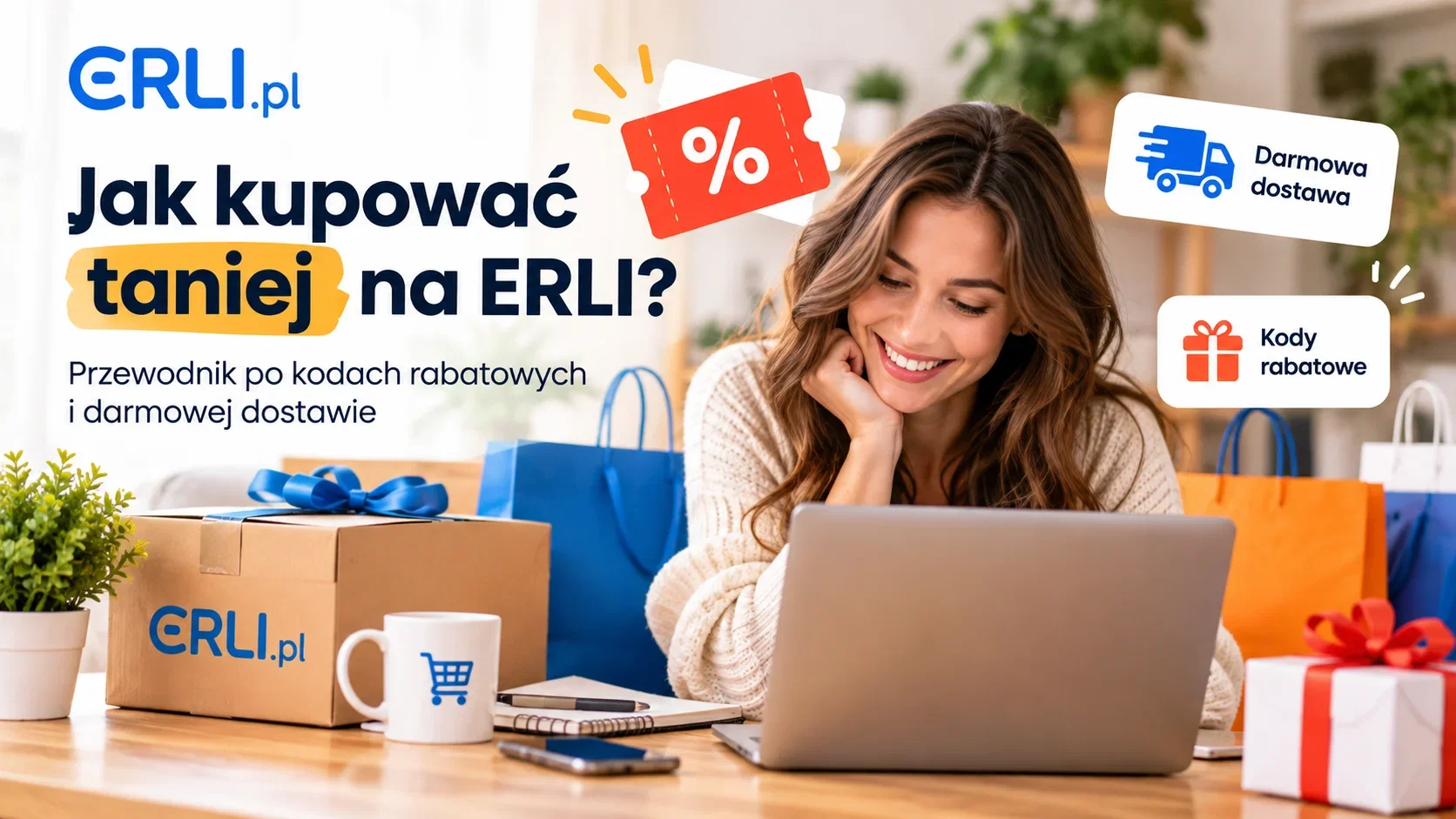 Jak kupować taniej na ERLI? Przewodnik po kodach rabatowych i darmowej dostawie
