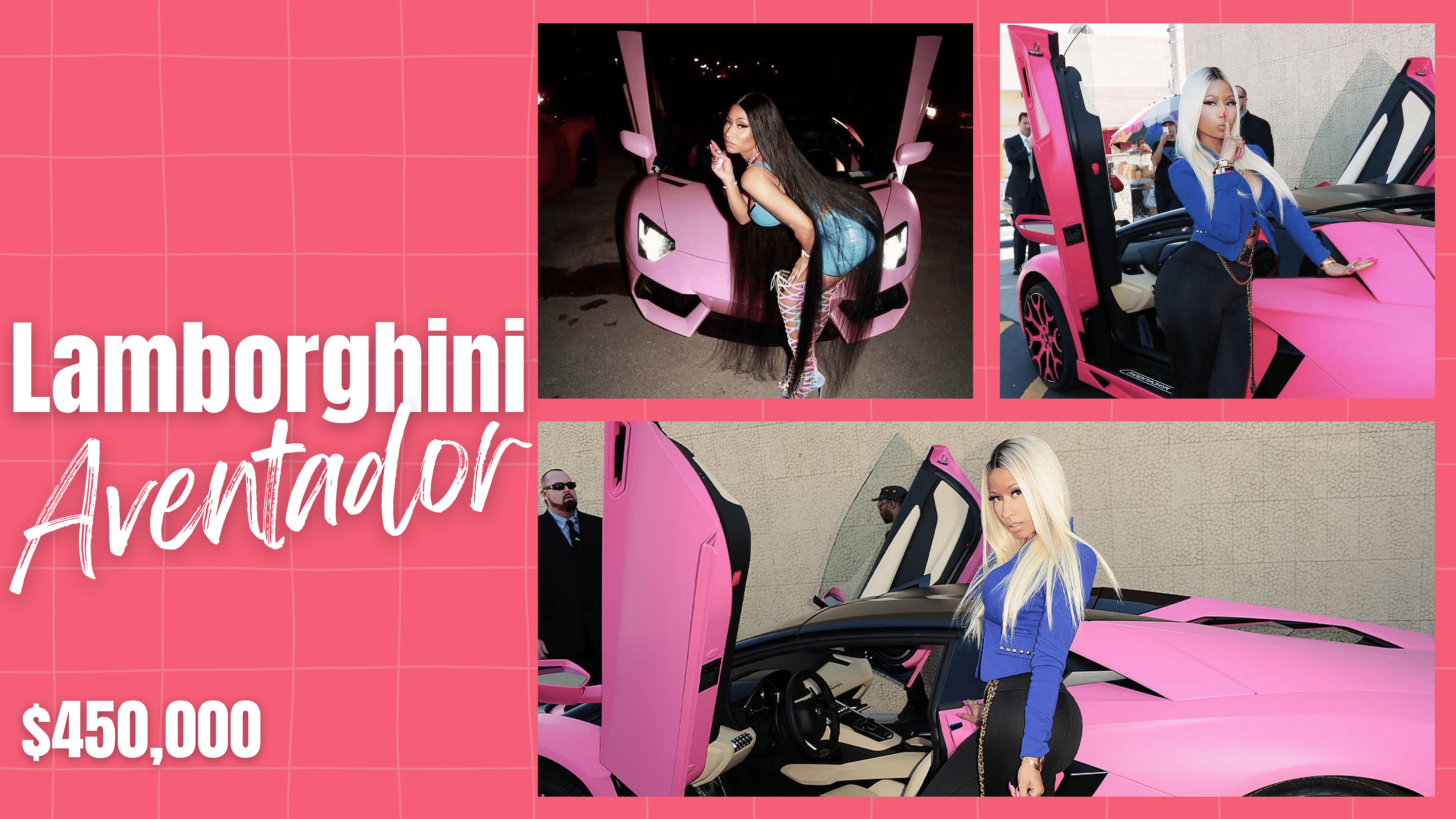 Nicki Minaj's Lamborghini Aventador