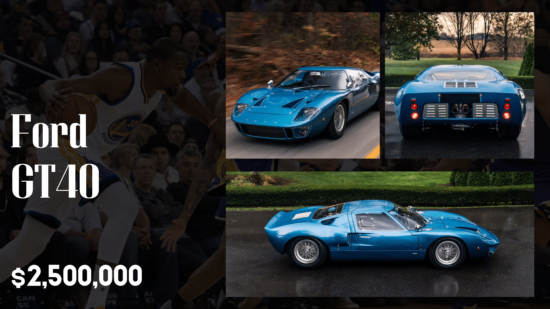 Kevin Durant's Ford GT40