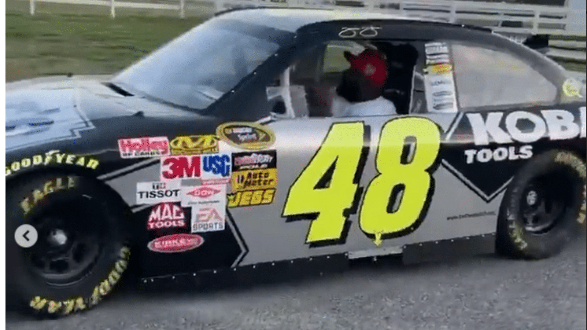 Rick Ross' #48 Jimmie Johnson COT NASCAR Race Car