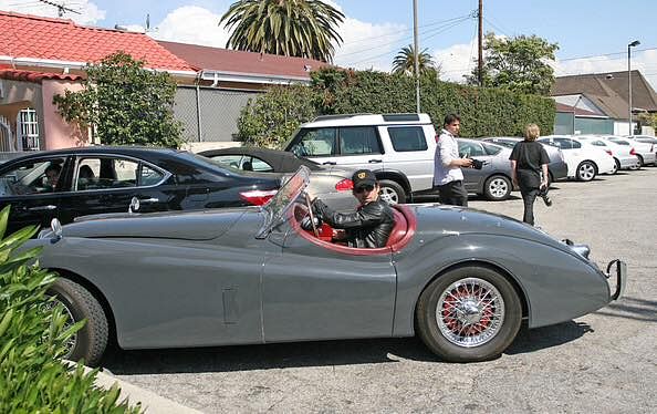 Patrick Dempsey's Jaguar XK120