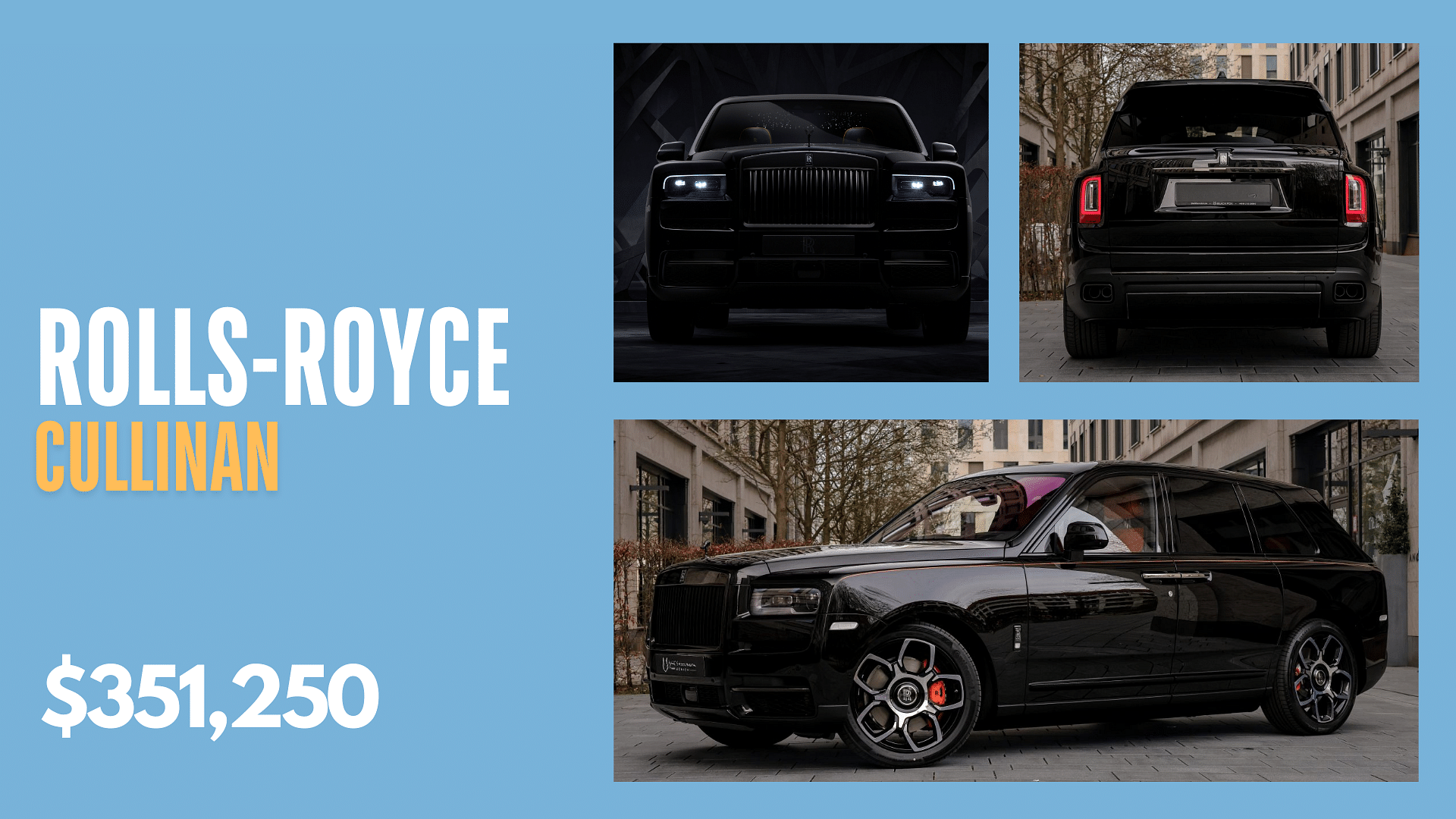 Black Rolls-Royce Cullinan