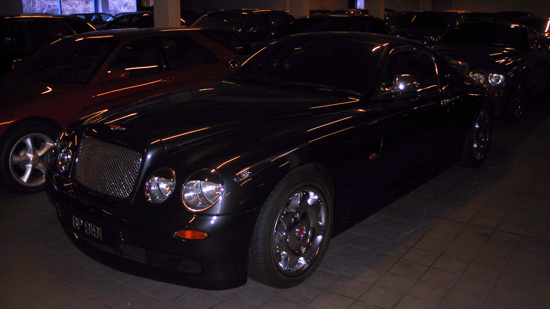 Sultan of Brunei's Bentley Buccaneer shown in black