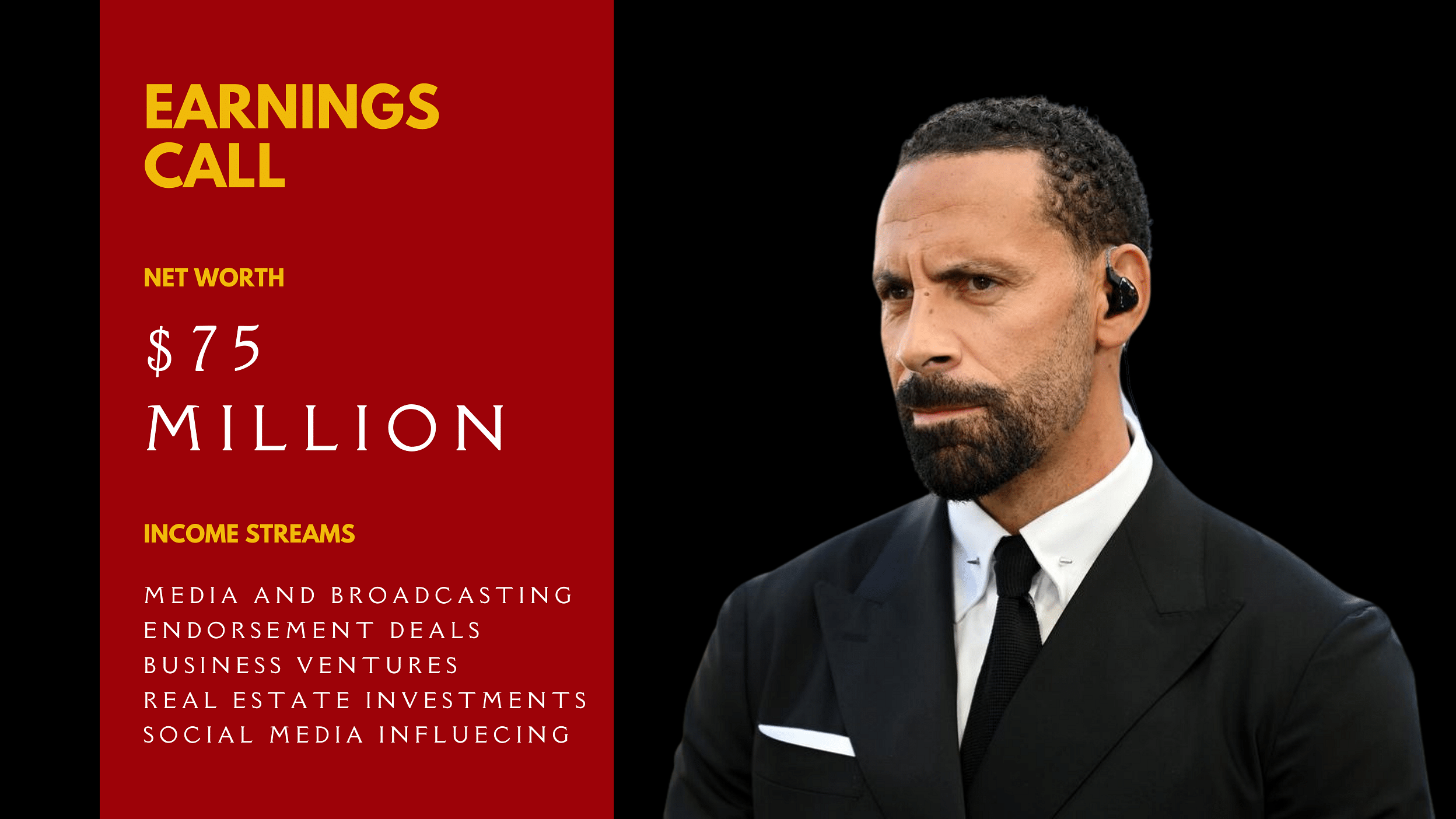 Rio Ferdinand’s Net Worth