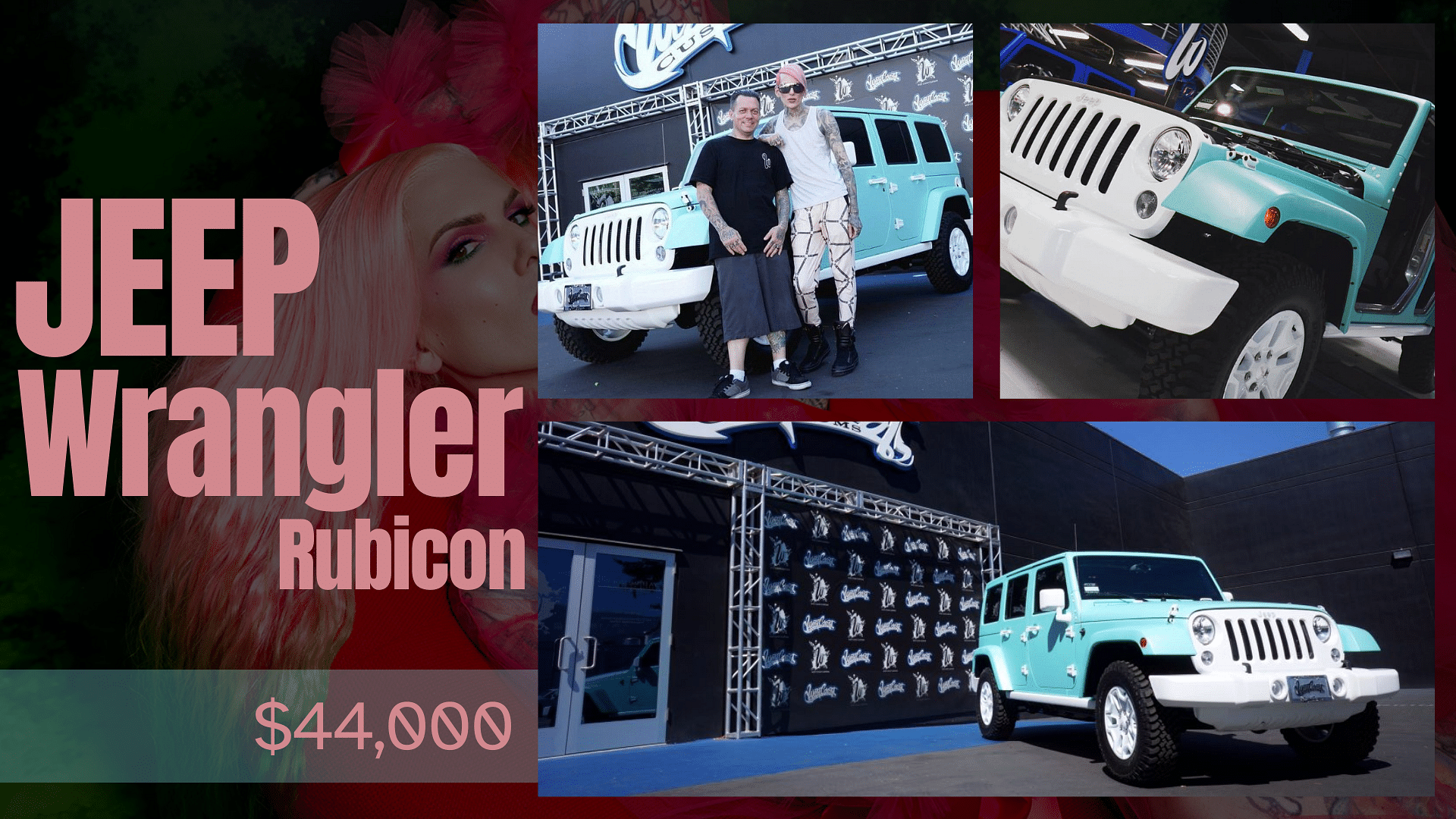 Jeffree Star's Jeep Rubicon Wrangler