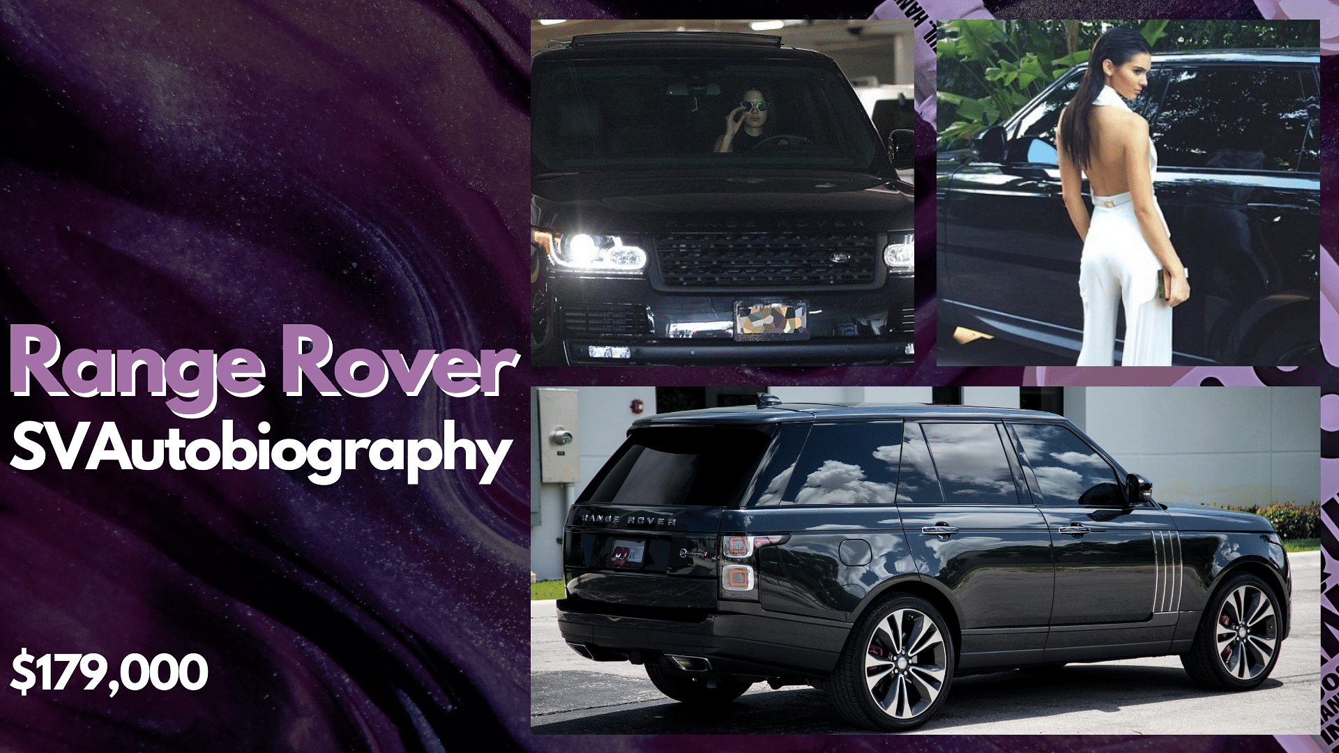 Kendall Jenner's Range Rover SVAutobiography 