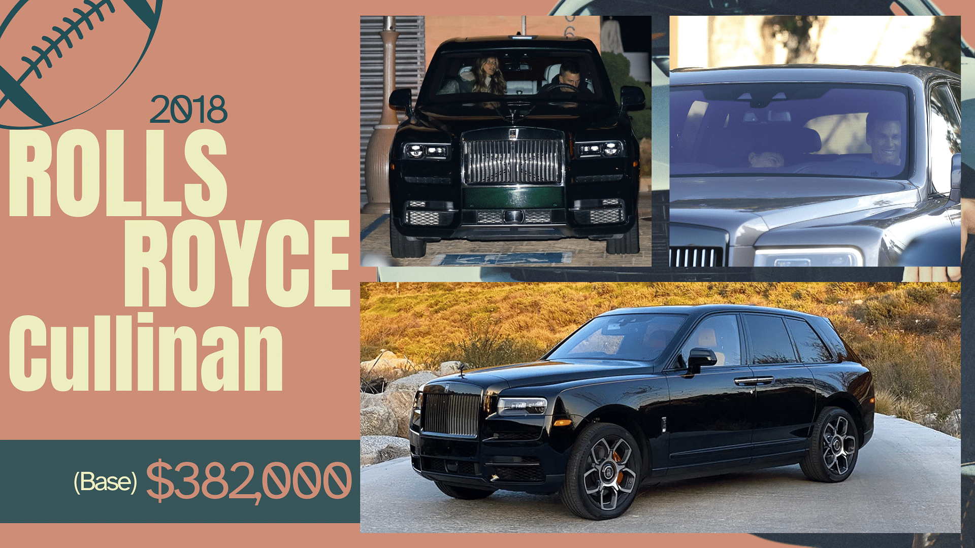 Tom Brady's 2018 Rolls-Royce Cullinan