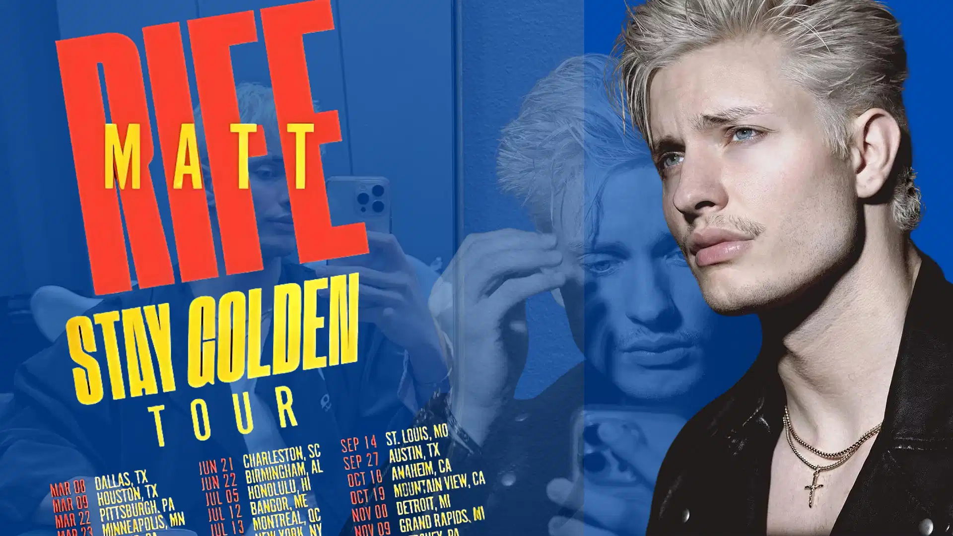 Matt Rife's 'Stay Golden Tour' Kicks Off In 2025: Full Dates And Ticket Info