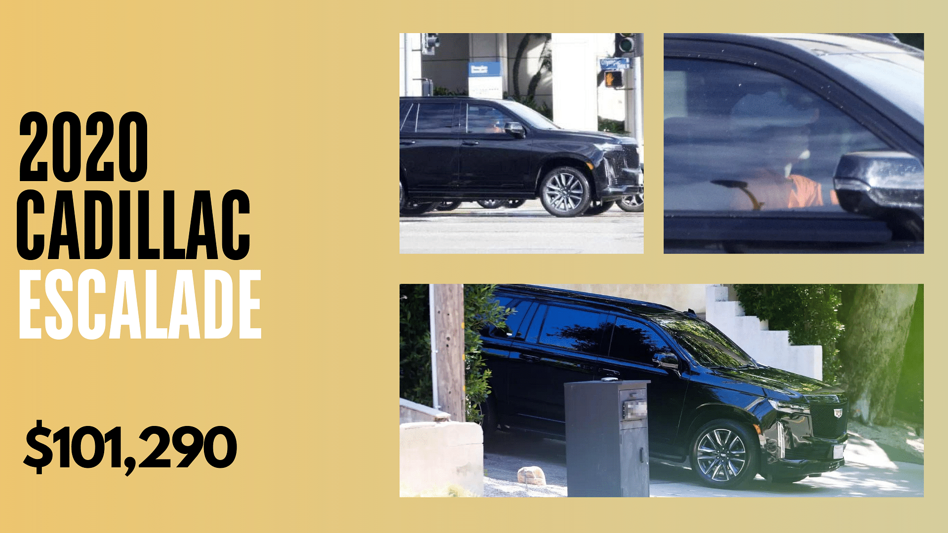 Timothée Chalamet’s 2020 Cadillac Escalade