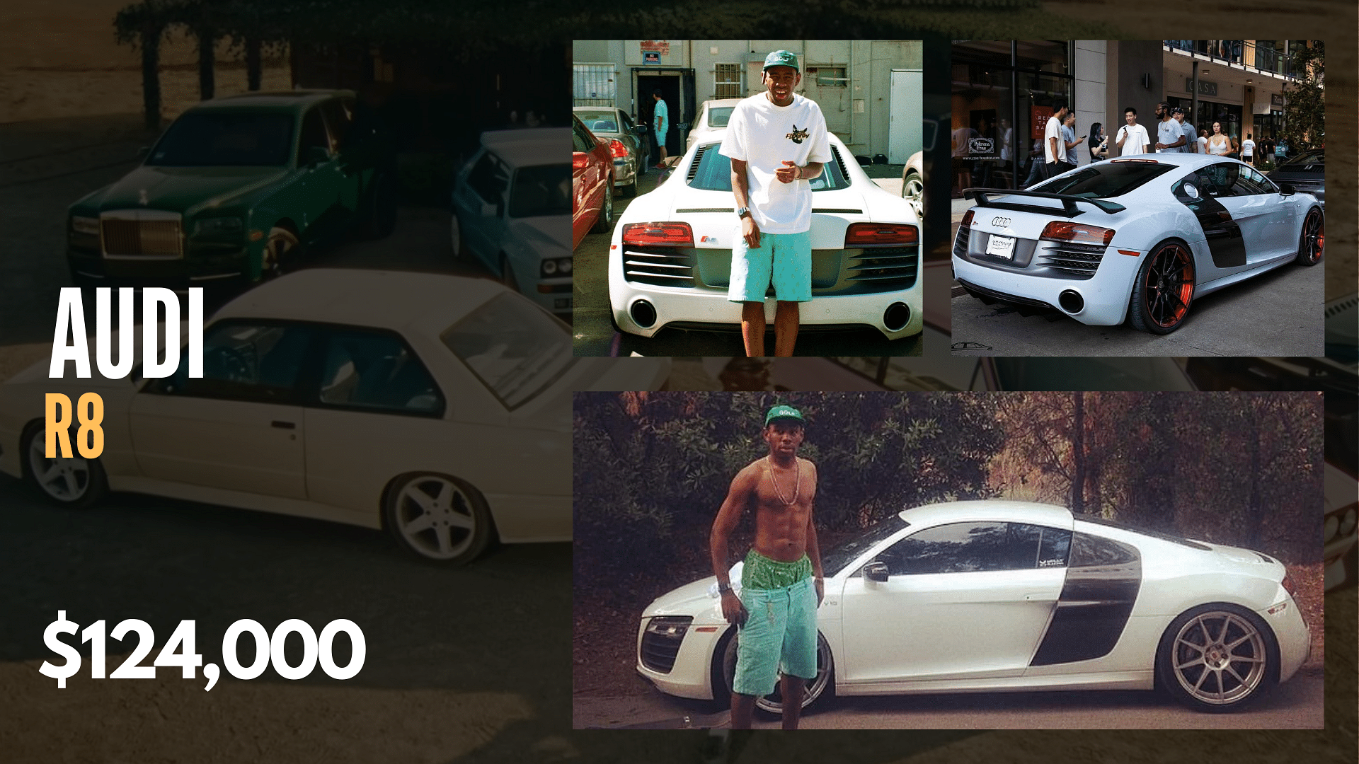 Tyler The Creator, Audi R8