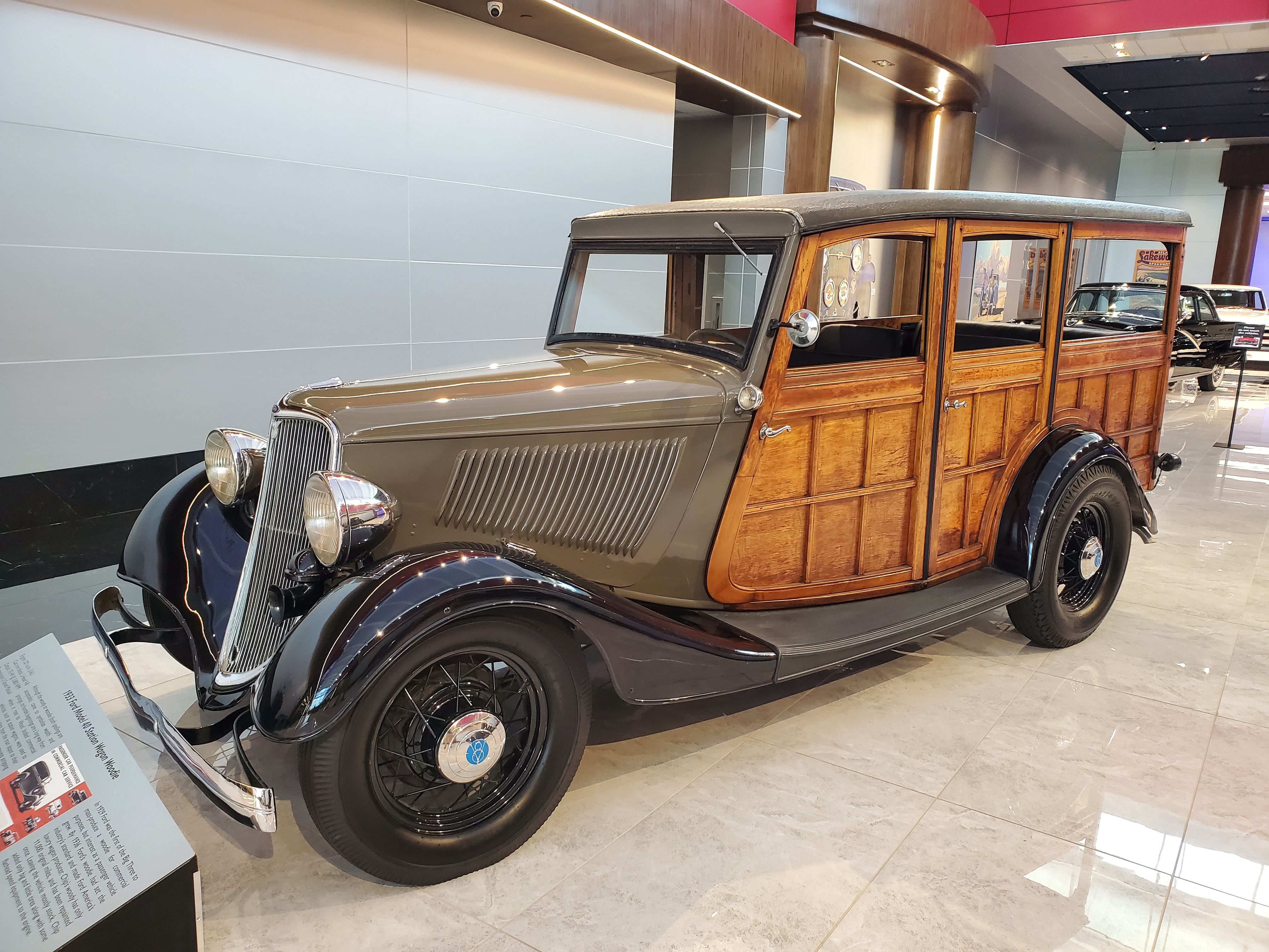 Chip Foose's 1933 Ford Model 40 Station Wagon Woodie