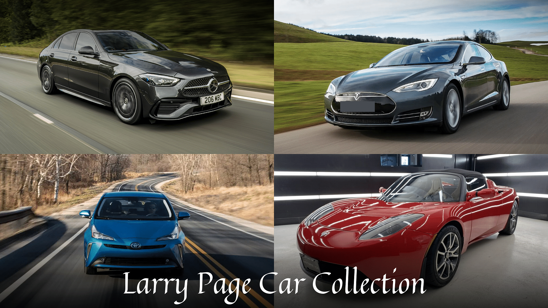 Larry Page's Car Collection 