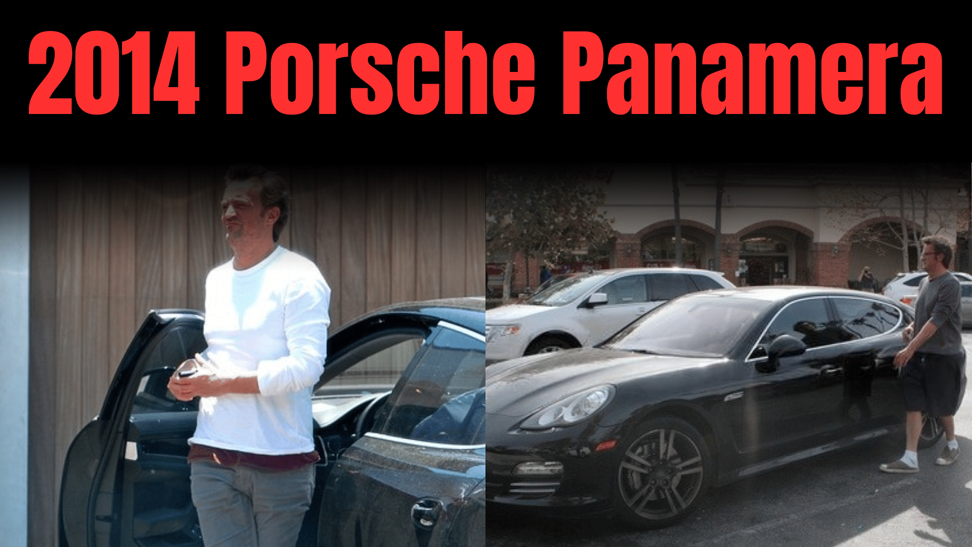 Matthew Perry's 2014 Porsche Panamera