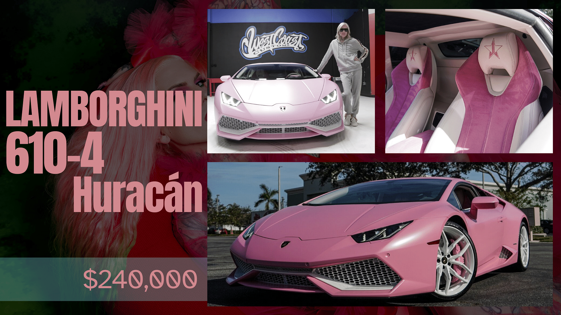 Jeffree Star's Lamborghini 610-4 Huracán