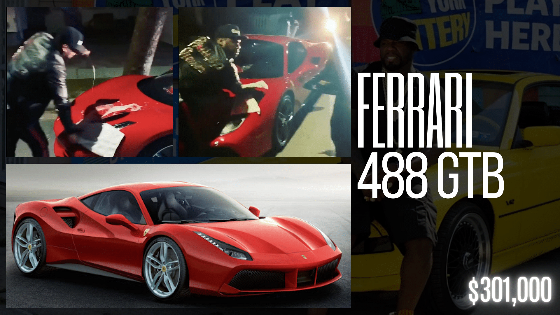 50 Cent's Ferrari 488 GTB