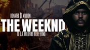 The Weeknd Donates $1 Million For L.A. Wildfire Relief