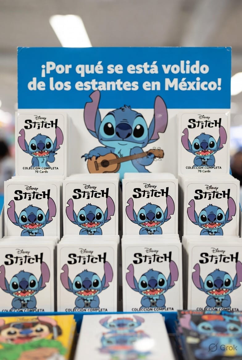 Disney Stitch Trading Cards: ¿Por Qué Está Volando en Ventas en México?