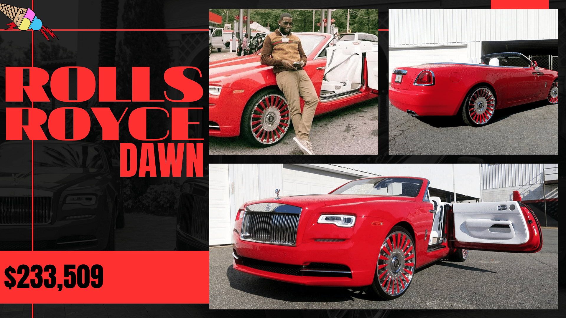 Gucci Mane's Rolls Royce Dawn