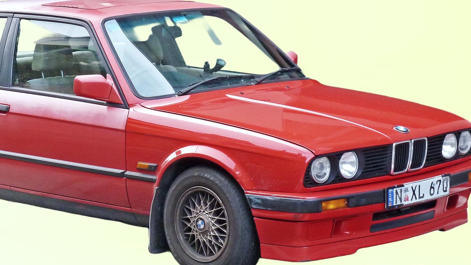 Michael Dell's First Car, BMW320i, purchased in 1982 BMW