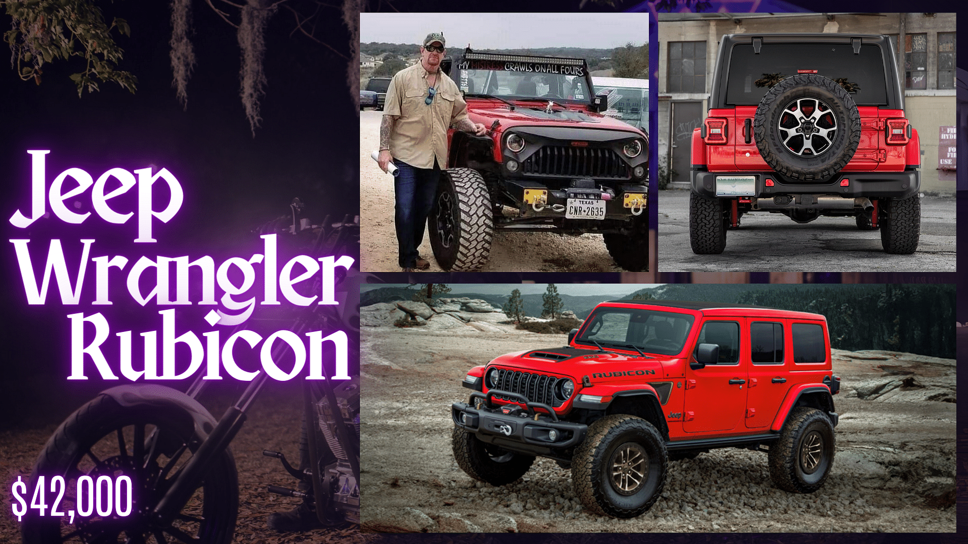 The Undertaker's Jeep Wrangler Rubicon