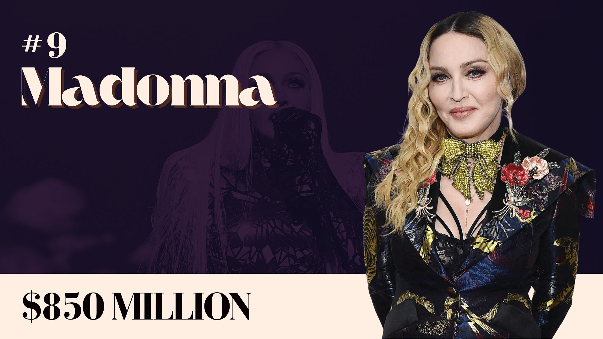 Madonna, Madonna net worth