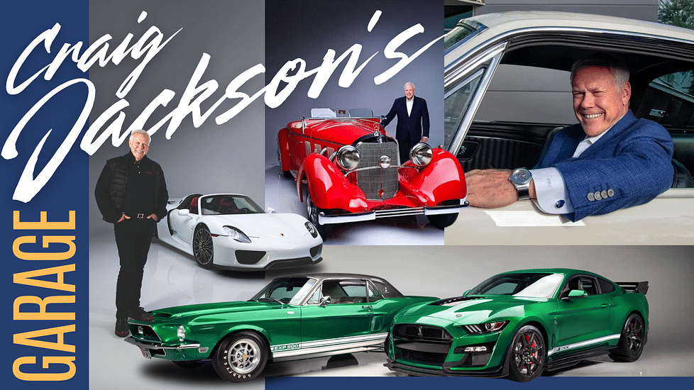 Craig Jackson’s Garage Is Filled With Muscle Cars And Two Bugattis