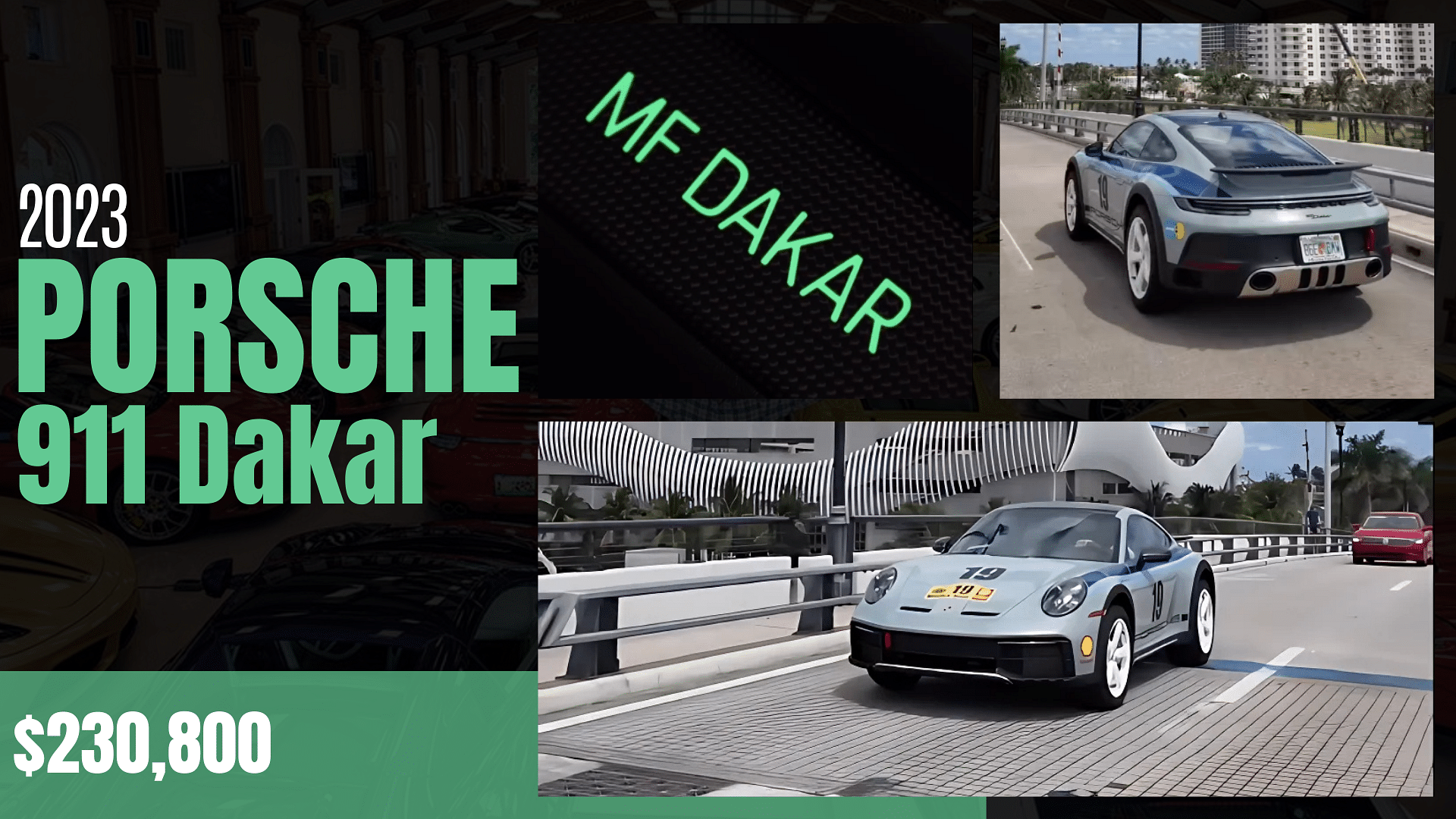 Michael Fux's 023 Porsche 911 Dakar